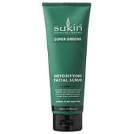 SUKIN Super Green Detoxifying Facial Scrub 125ml